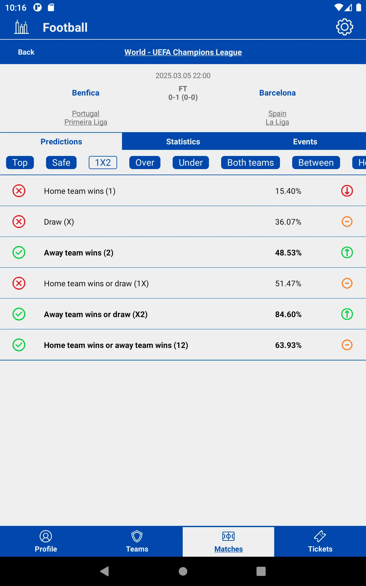 Football Stats Lite screenshot